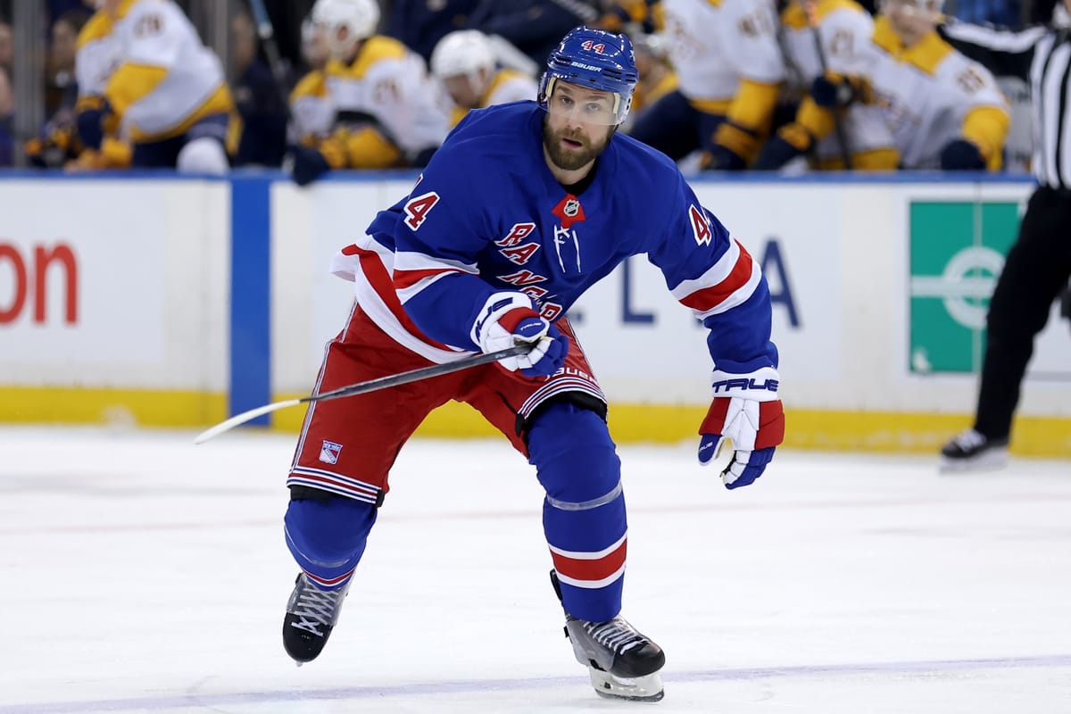 'It's F***ed': Calvin de Haan Addresses Lack of Playing Time with Rangers