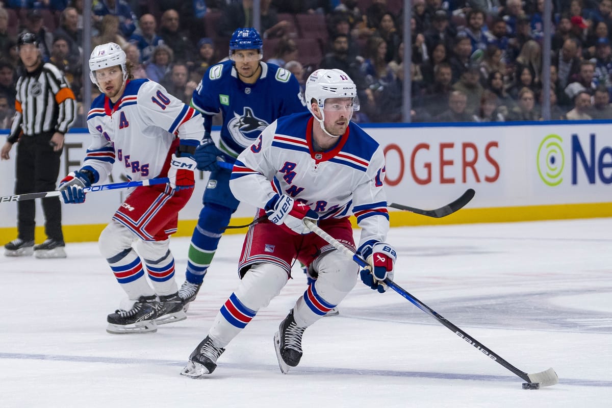 Game #11: New York Rangers vs. Vancouver Canucks Open Thread