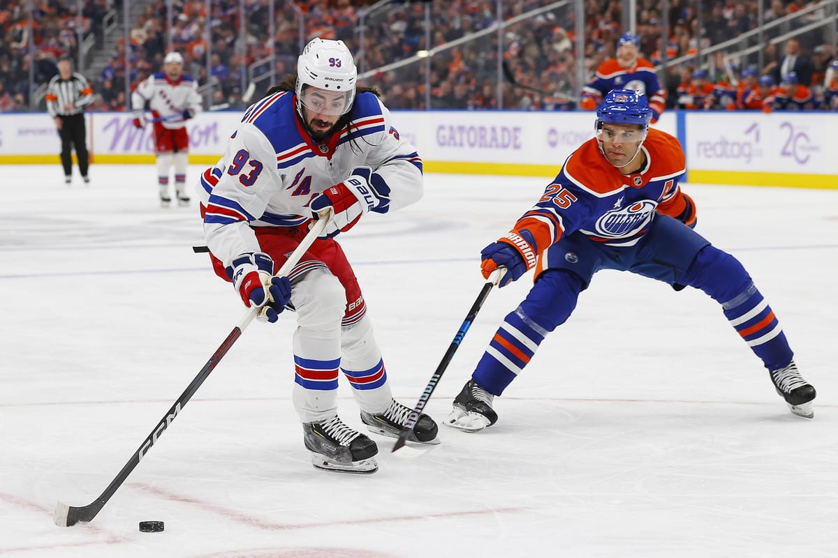 Game #12: New York Rangers vs. Edmonton Oilers Open Thread