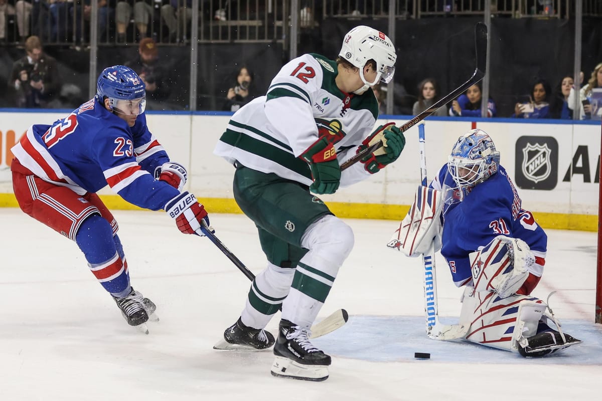 Game #8: Minnesota Wild vs. New York Rangers Open Thread