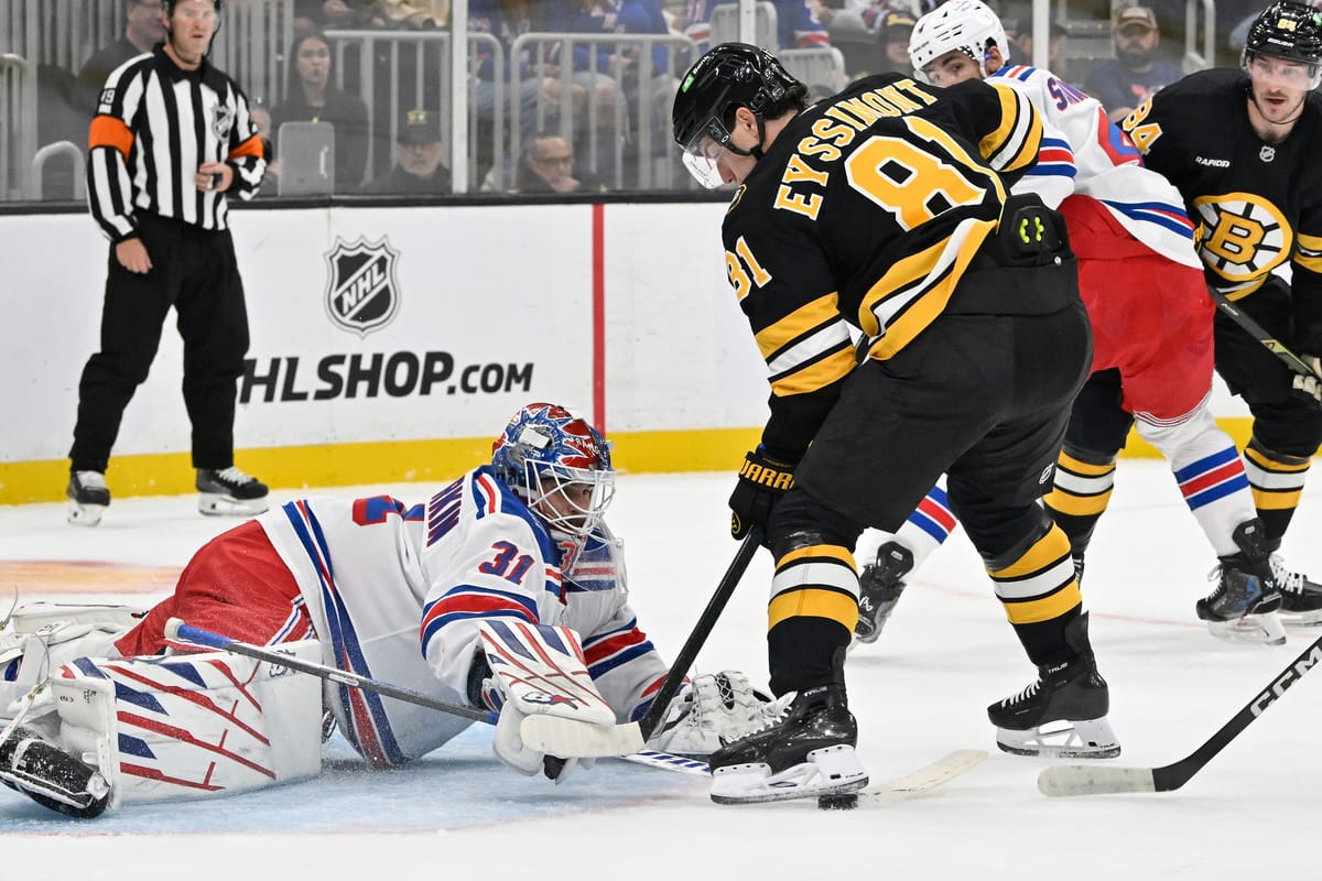 Recap: Bruins Shut Down Rangers 4-1 in Final Preseason Test as Laba Nets Lone Goal