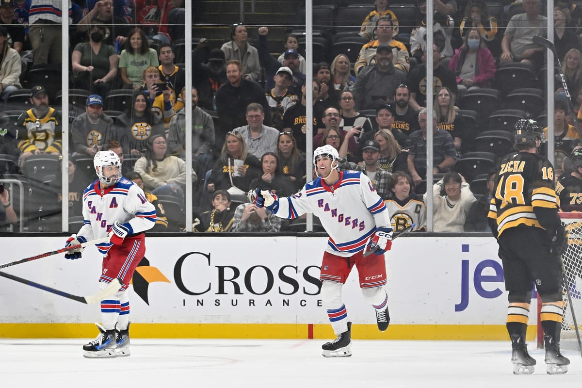 Noah Laba Named Lars-Erik Sjoberg Award Recipient as Best Rookie in Rangers Training Camp