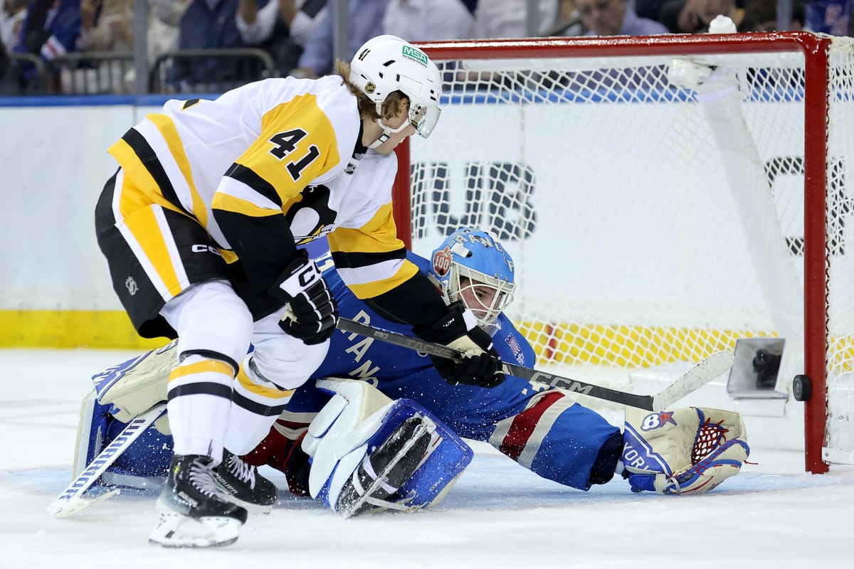Recap: Rangers Come Up Empty in Season Opener, Fall 3–0 to Penguins