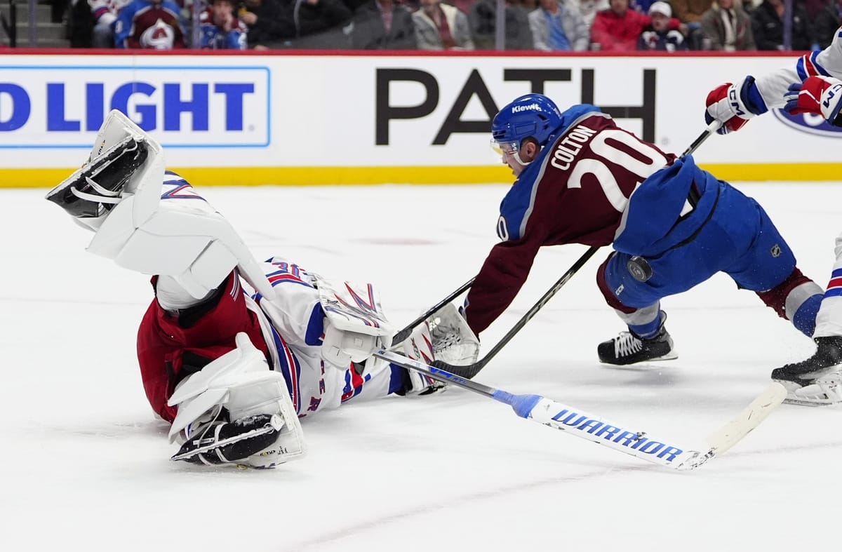 Game #22: New York Rangers vs. Colorado Avalanche Open Thread
