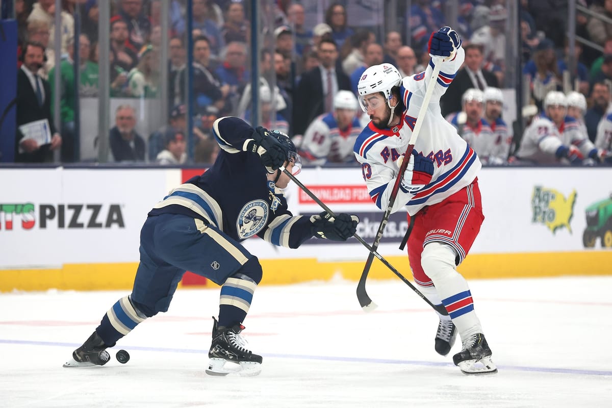 Game #19: New York Rangers vs. Columbus Blue Jackets Open Thread
