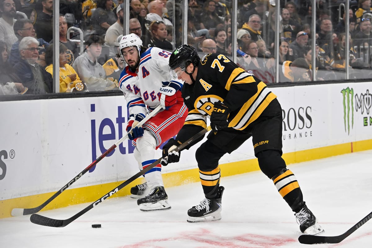 Game #26: New York Rangers vs. Boston Bruins Open Thread