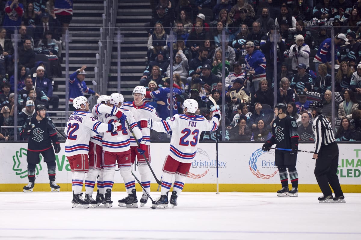 Rangers vs. Kraken: Keep The Good Times Rolling