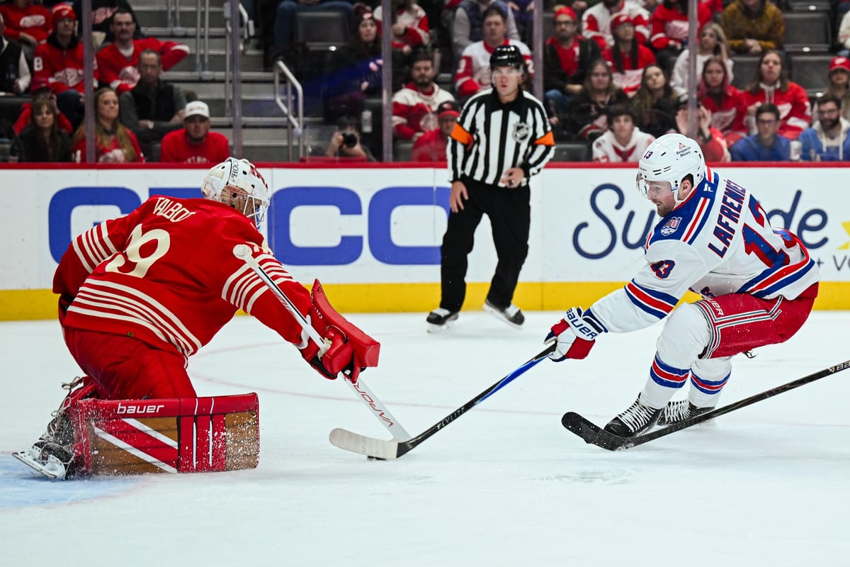 Rangers vs. Red Wings: Hairless and Beautiful