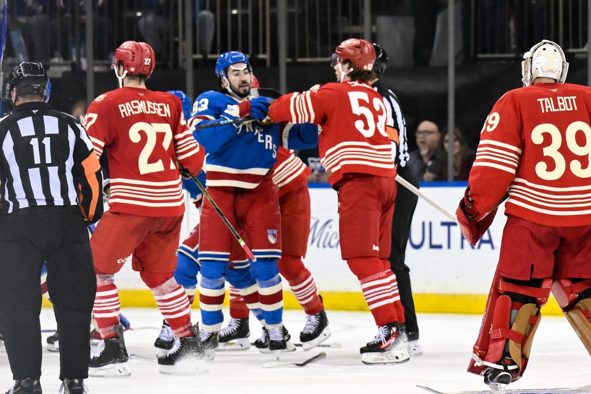 Rangers vs. Red Wings: A Slow and Painful Experience