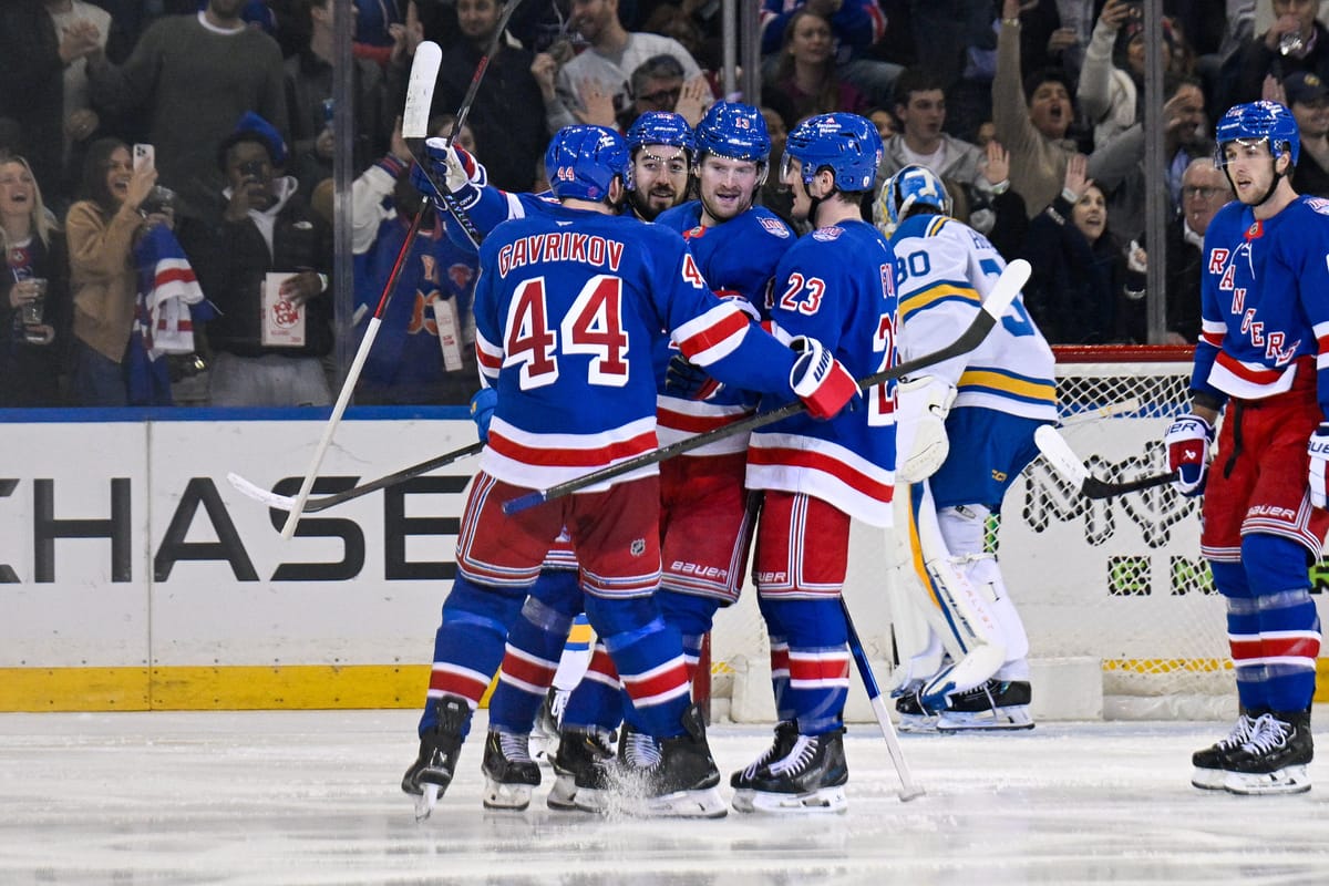 Rangers vs. Blues: Even a Dull Win is a Win