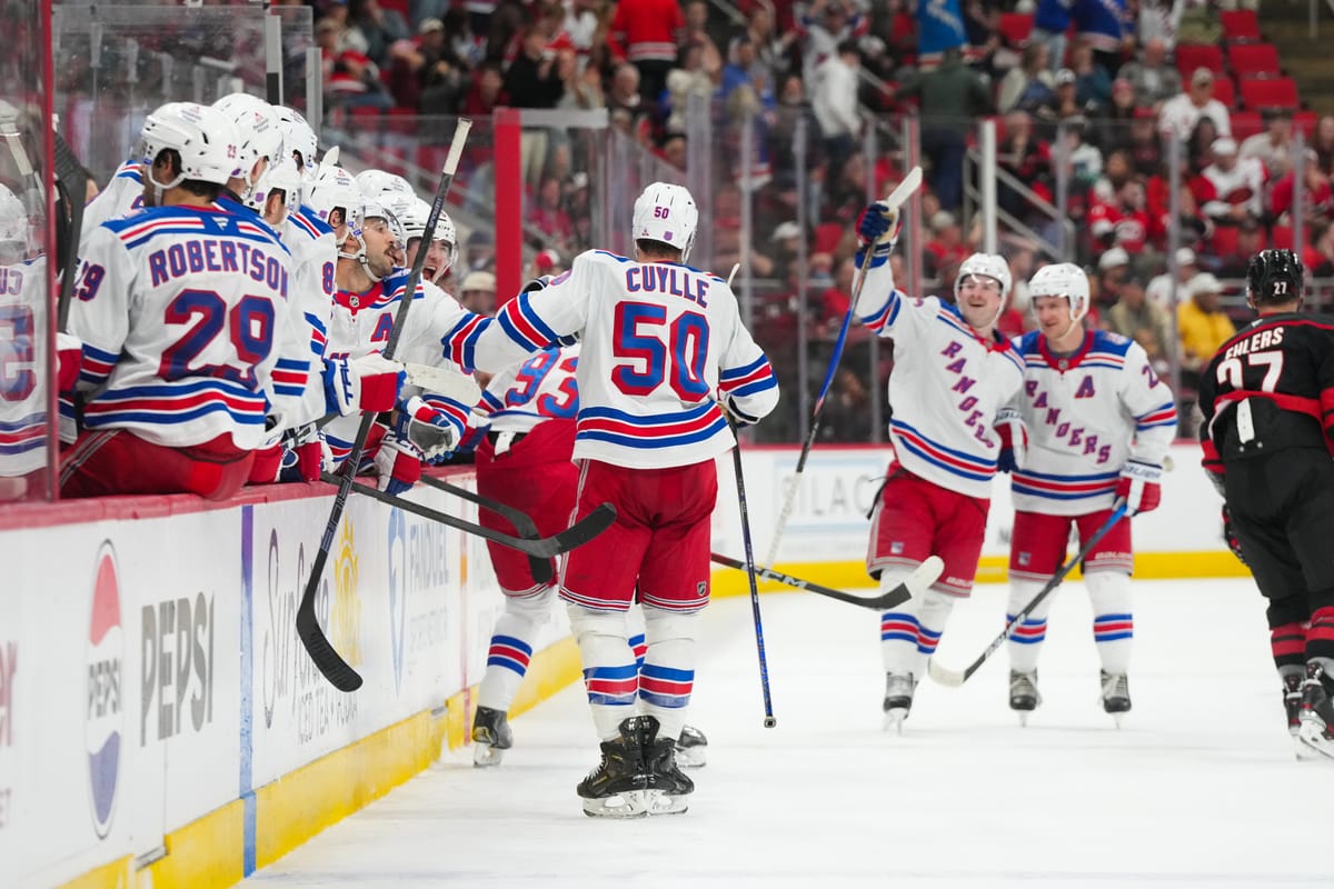 Rangers vs. Hurricanes: Two Very Ugly Points
