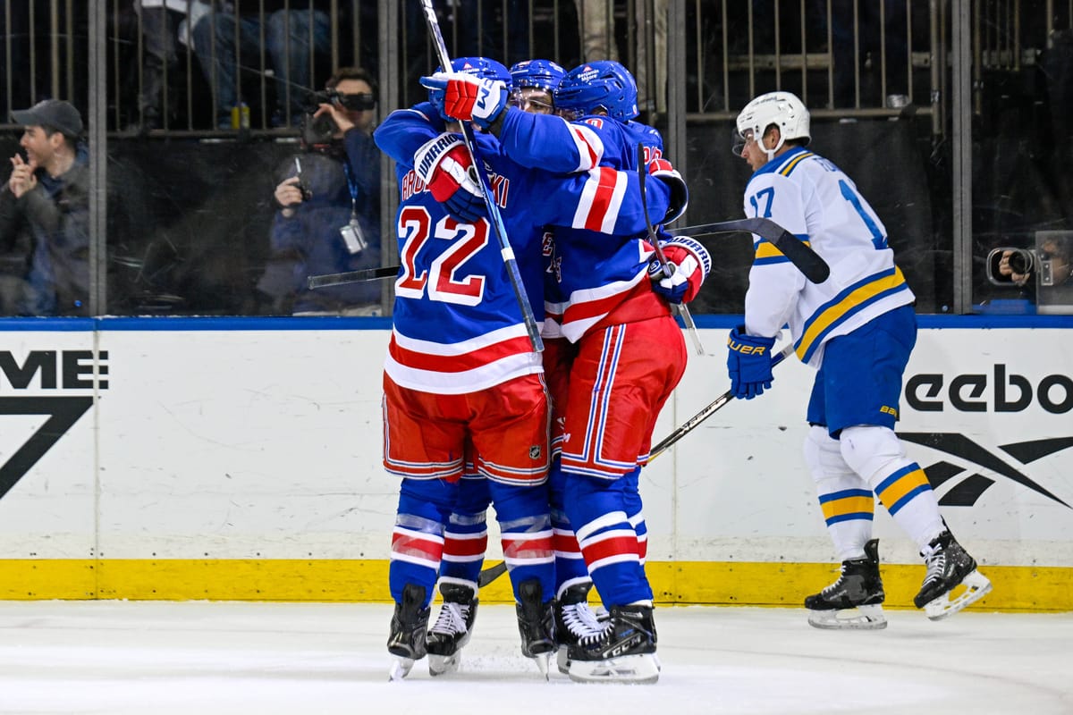 Recap: Rangers Snap Losing Streak, Beat the Blues 3-2