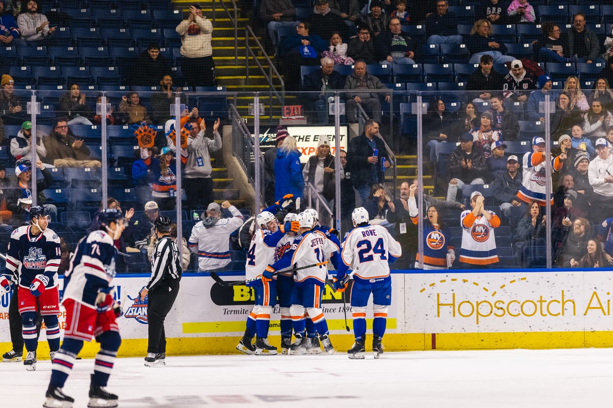 Wolf Pack Fall to Islanders 6-2
