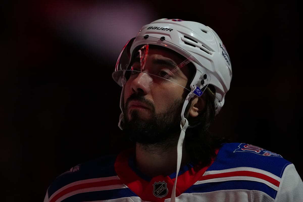Rangers Hold Out Zibanejad Against Ducks for Missing Team Meeting