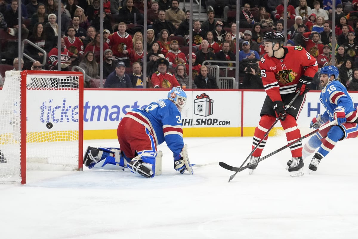 Recap: Rangers Fall Flat in Chicago, Shut Out 3–0 by Blackhawks