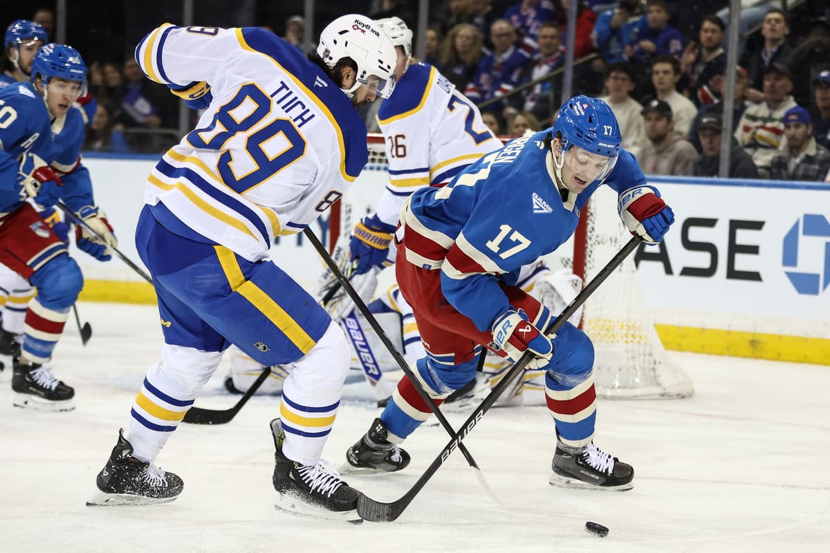 Rangers vs. Buffalo: New Year, Same Blueshirts