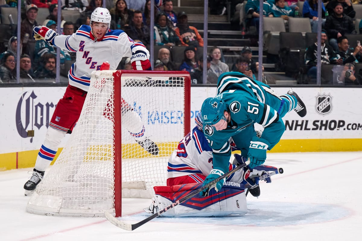 Game #52: New York Rangers vs. San Jose Sharks Open Thread