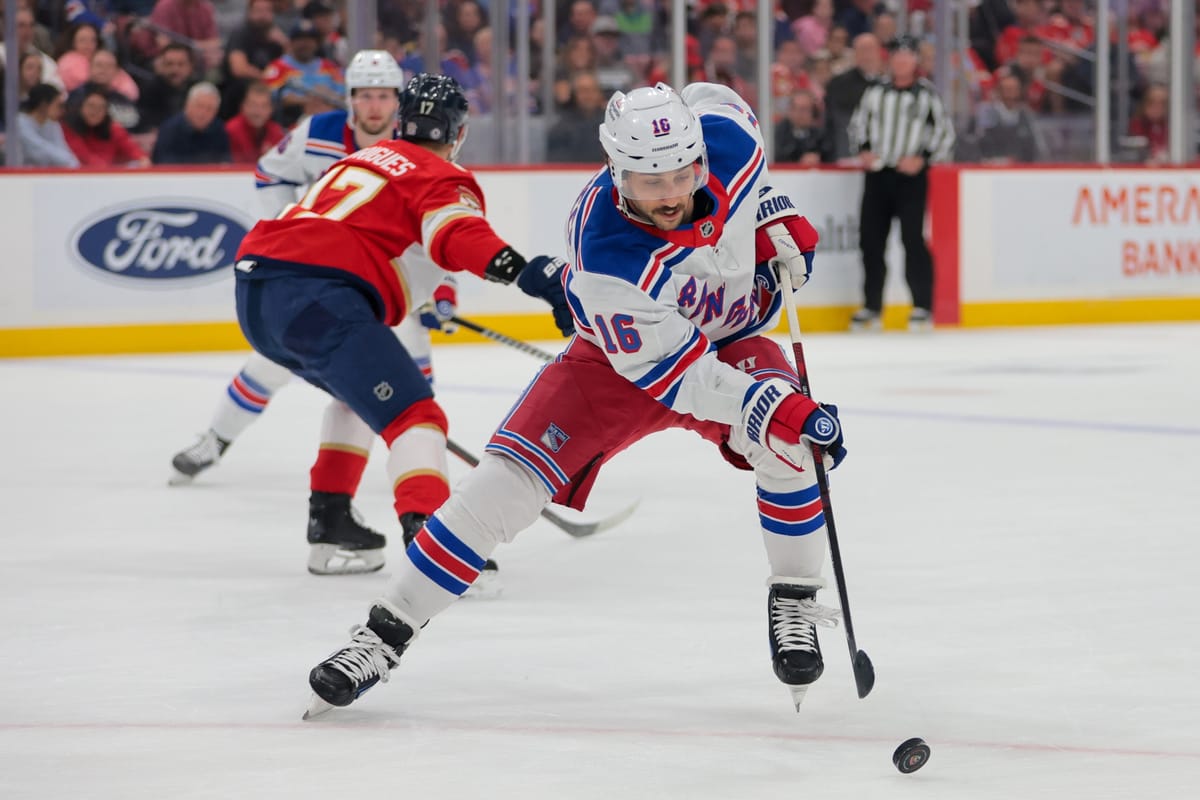 Game #43: New York Rangers vs. Florida Panthers Open Thread