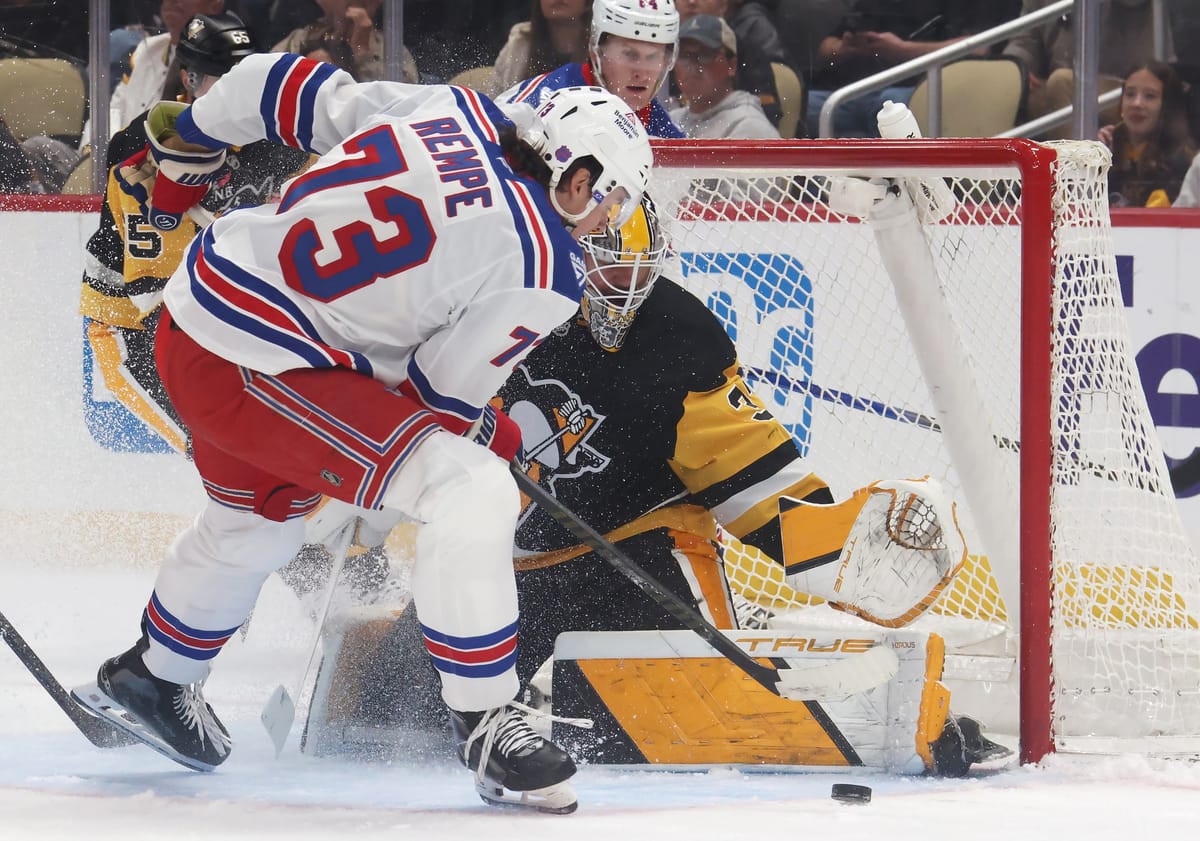 Game #56: New York Rangers vs. Pittsburgh Penguins Open Thread