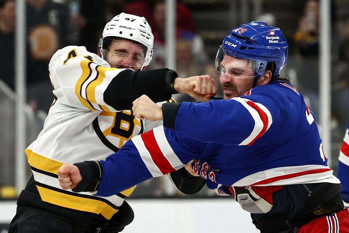 Game #53: Boston Bruins vs. New York Rangers Open Thread