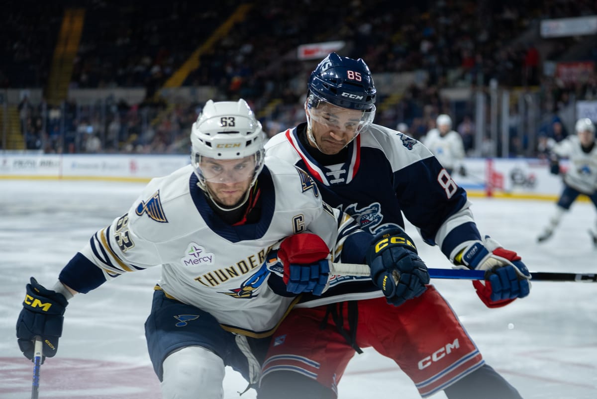 Wolf Pack Drop Hard-Fought Battle to Thunderbirds 4-1
