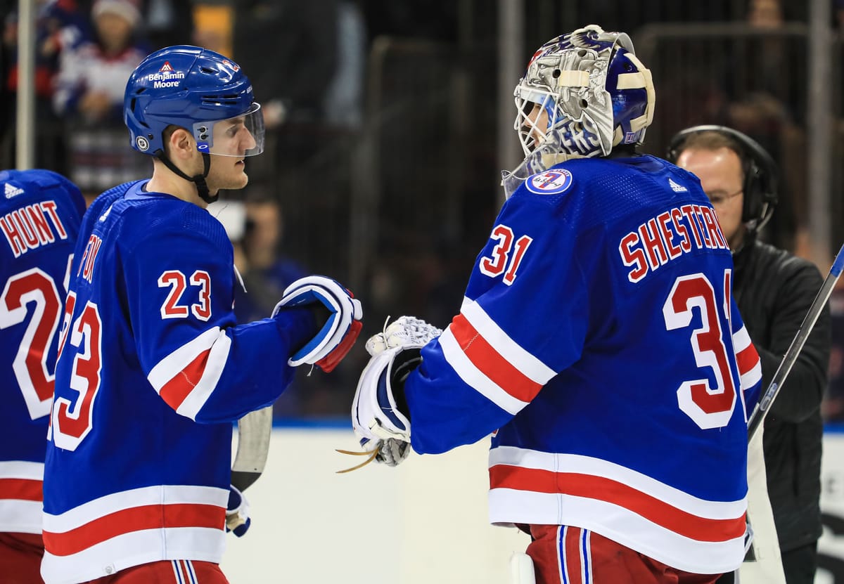 Rangers Activate Shesterkin, Fox, and Sheary from IR as Brendan Brisson Looks Set to Make Debut