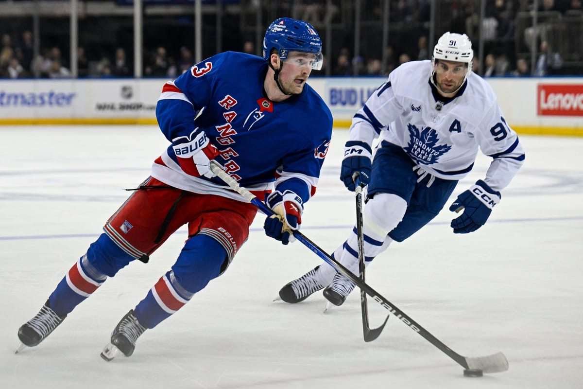 Game #61: Toronto Maple Leafs vs. New York Rangers Open Thread