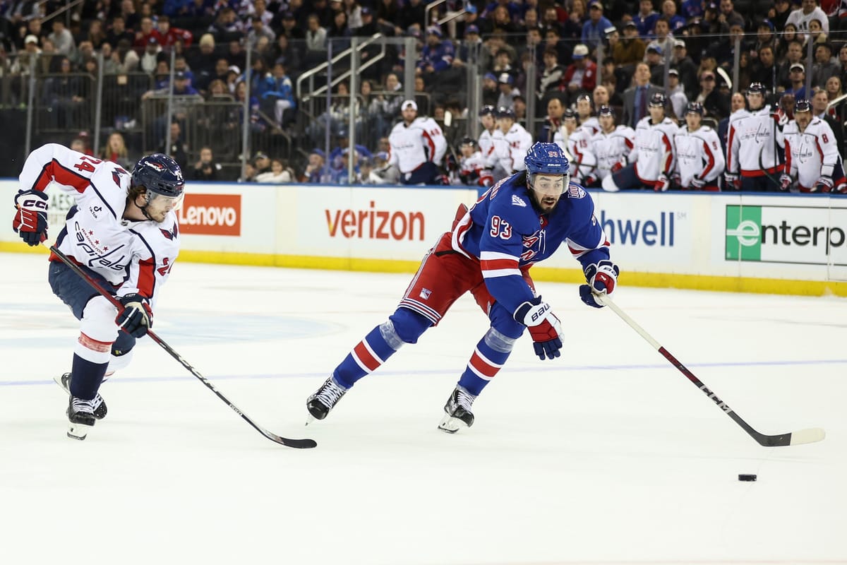 Game #78: Washington Capitals vs. New York Rangers Open Thread