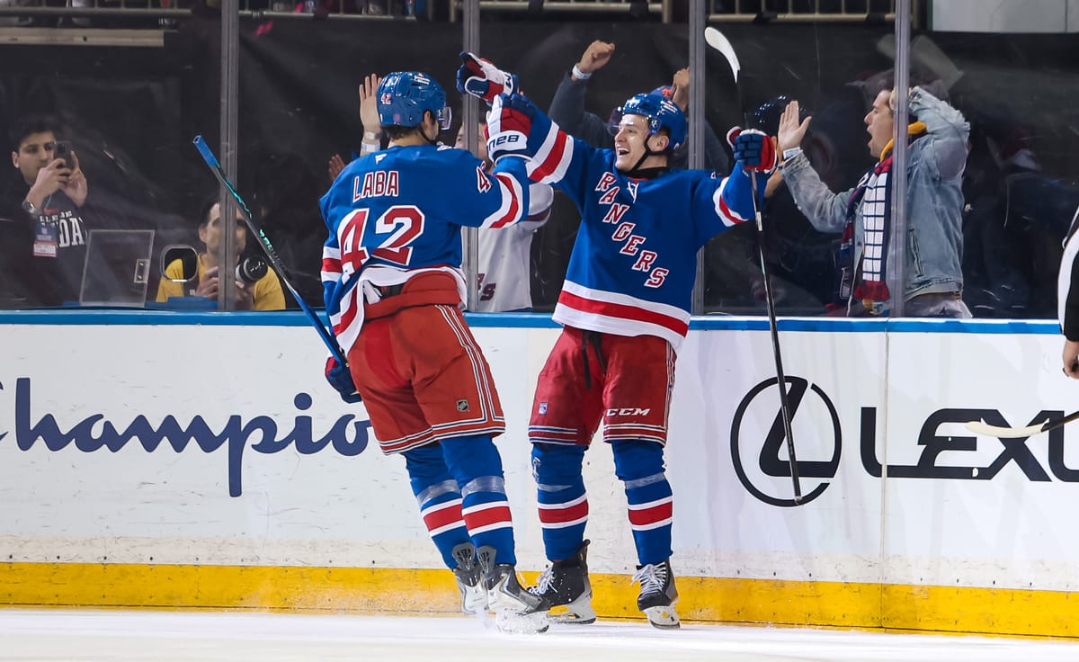 Recap: Rangers Rout Capitals 8-1 With 5-Goal Second Period, Cuylle Hat Trick