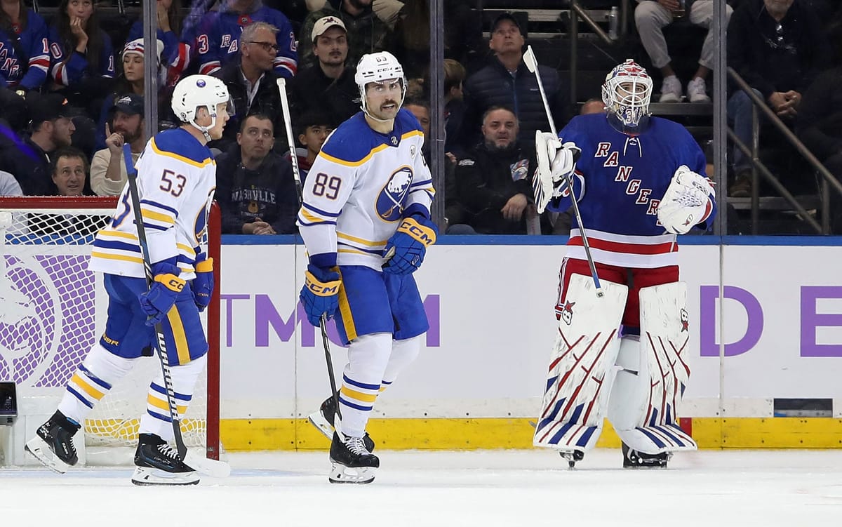 Recap: Rangers Lose Kakko, Fall 5-1 to Buffalo