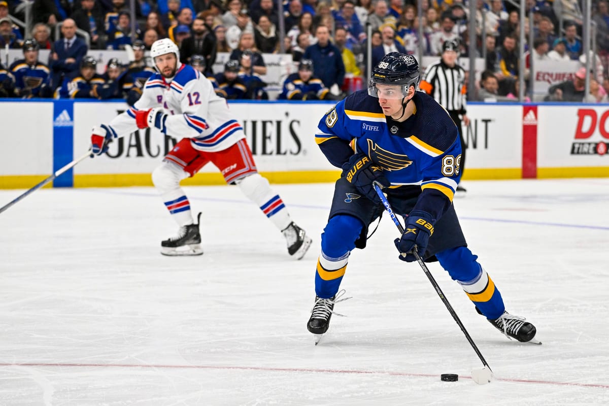 Recap: Rangers Feeling The Blues, Pick Up Third Consecutive Loss