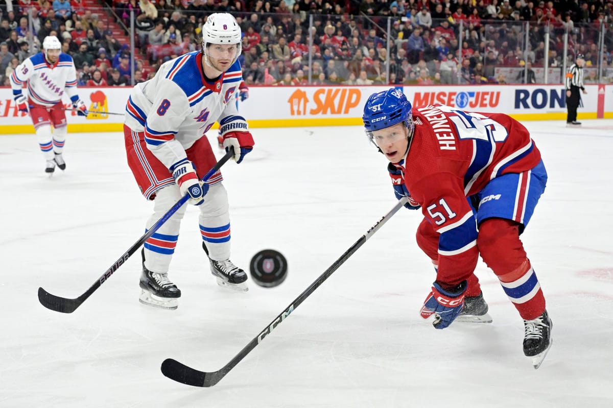 Recap: NYR Pick Up Point In Shootout Loss to Montreal