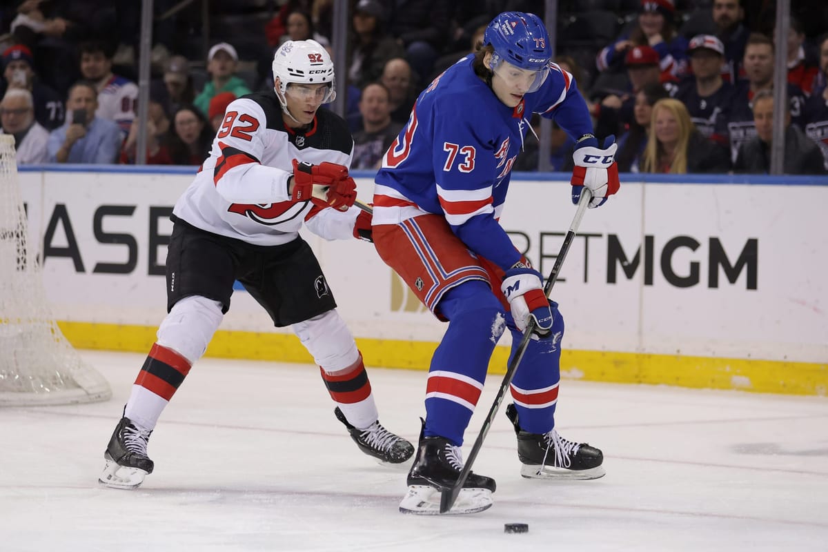 Recap: Rangers Dominate Devils, Win 3-1