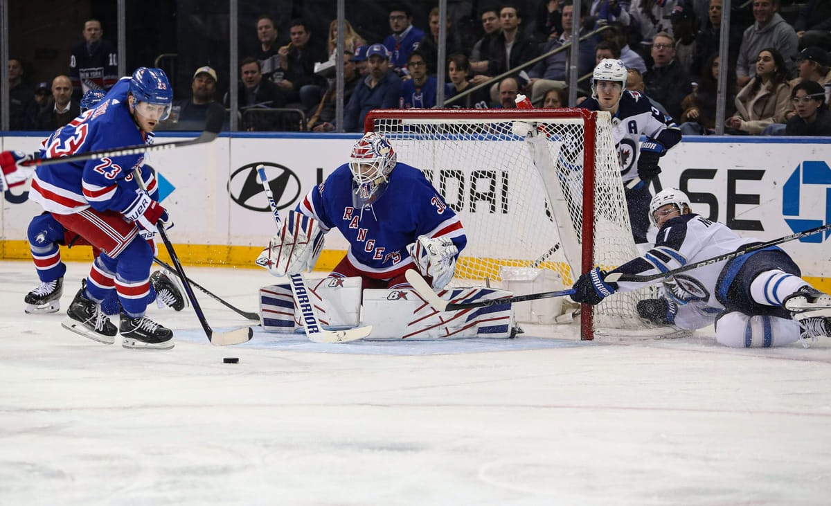 Recap: Rangers Cool Their Jets In Loss to Winnipeg