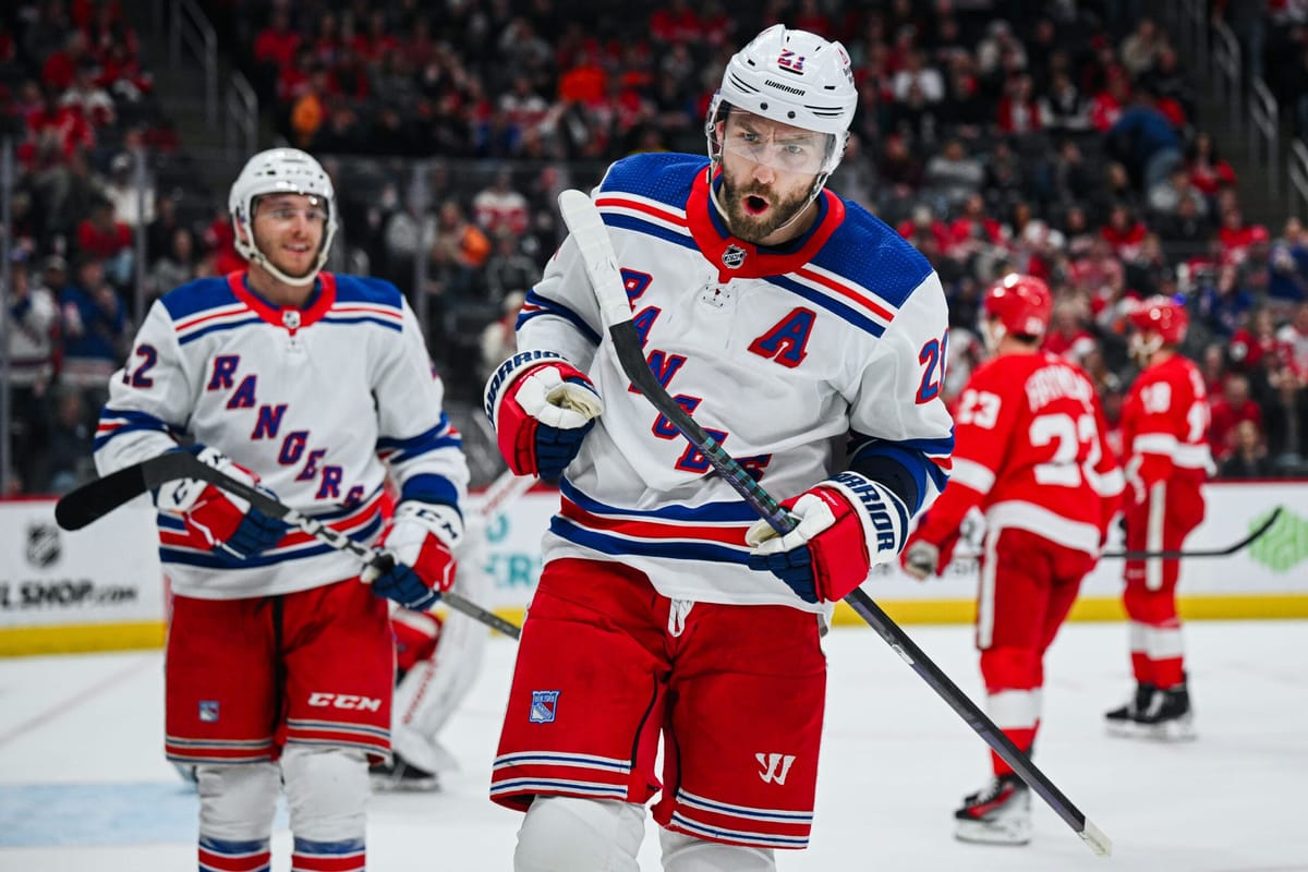 Recap: 4th Line Shines In Rangers 52nd Win