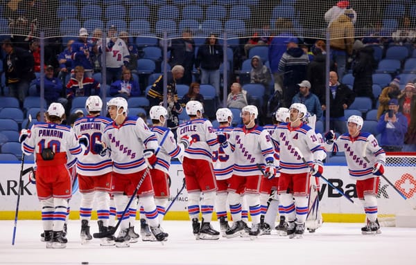 Recap: Zibanejad's 300th Goal Sparks Rangers 3-2 Win in Buffalo