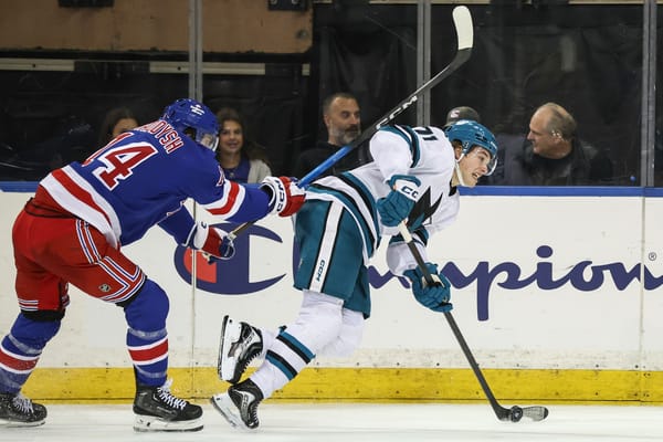 Recap: Raddysh Nets Hat Trick but Rangers Fall 6-5 to Sharks in OT