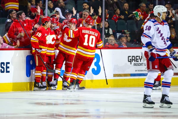 Recap: Laba’s First NHL Goal the Lone Bright Spot in 5–1 Loss to Calgary