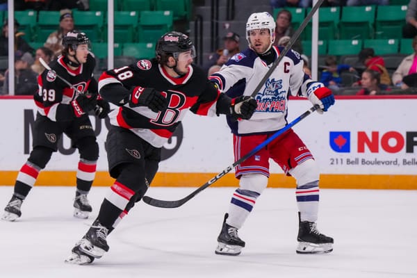 Wolf Pack Stunned by Senators 2-1