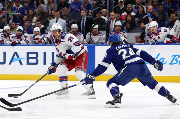 Game #27: Tampa Bay Lightning vs. New York Rangers Open Thread