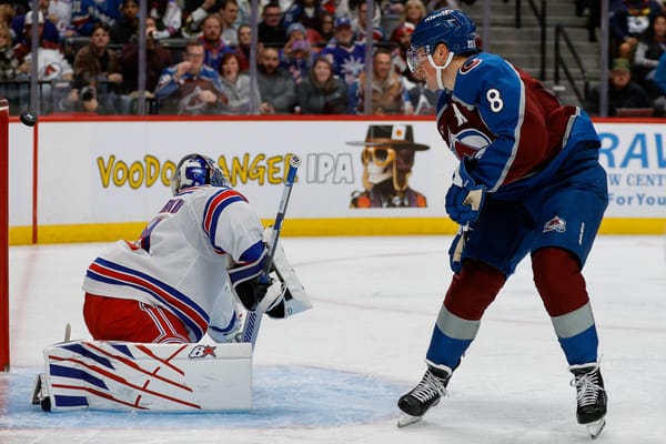 Recap: Rangers Totally Overwhelmed, Fall to Avalanche 6-3