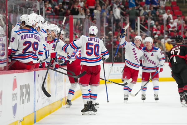 Rangers vs. Hurricanes: Two Very Ugly Points