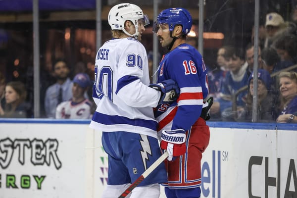 Recap: Hagel Dominates Rangers at Madison Square Garden, Lightning Win 4-1