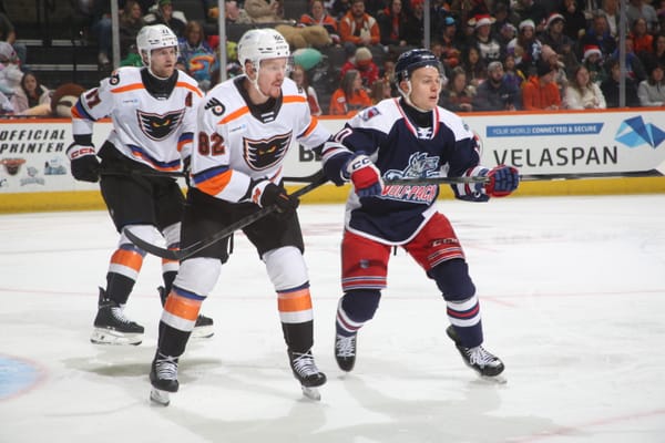 Wolf Pack Bank Point, Downed by Phantoms in Shootout 2-1