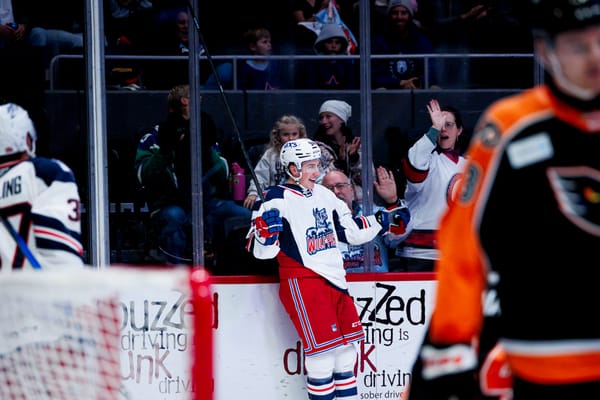 Gabe Perreault Helping Wolf Pack Find Footing, Win Games