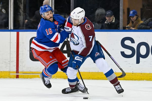 Game #30: Colorado Avalanche vs. New York Rangers Open Thread