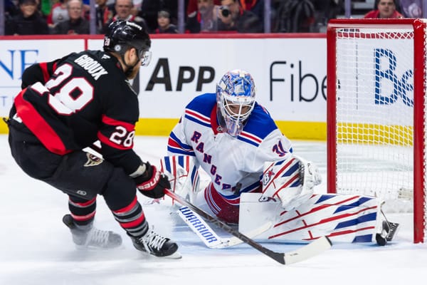 Game #29: New York Rangers vs. Ottawa Senators Open Thread