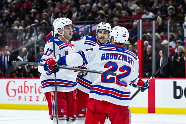 Recap: Rangers Extend Road Roll With 4–2 Win Over Ottawa