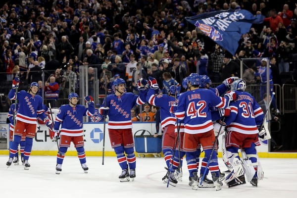 Rangers vs. Flyers: The Hard Way