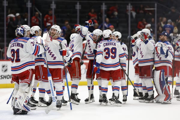 Rangers vs. Capitals: Capitals Punishment